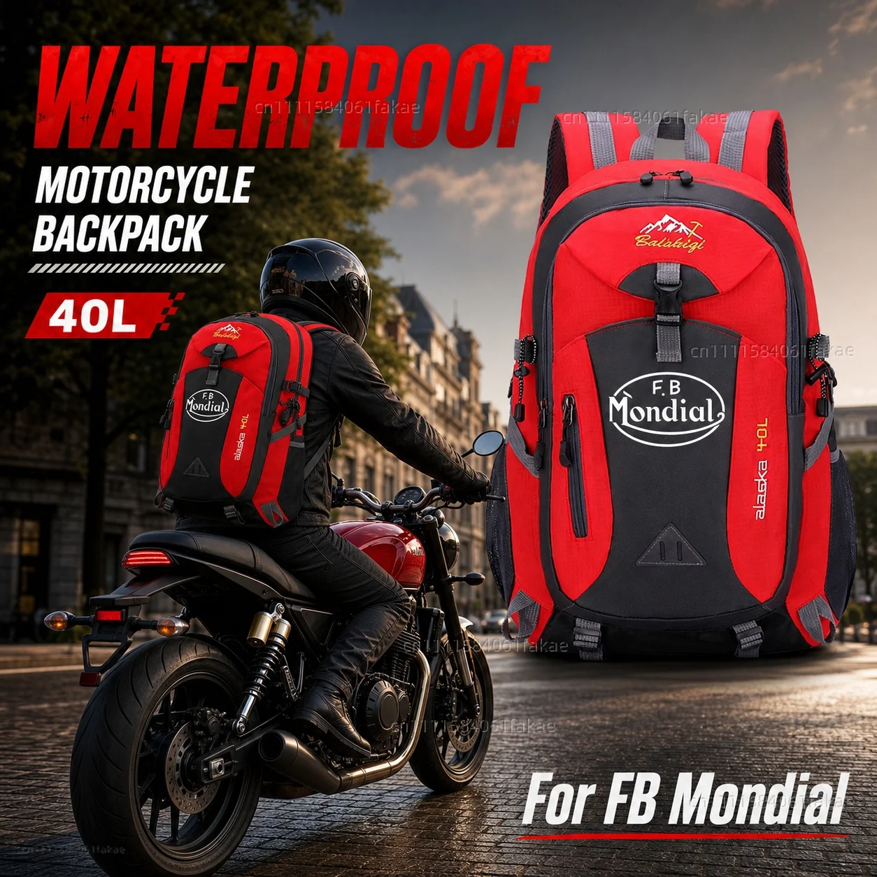 For FB Mondial Flat Track HPS 125 300 Hipster Imola SMT SMX 125 Enduro Motard Motorcycle Backpack 40L Waterproof Travel
For FB Mondial Flat Track HPS 125 300 Hipster Imola SMT SMX 125 Enduro Motard Motorcycle Backpack 40L Waterproof Travel