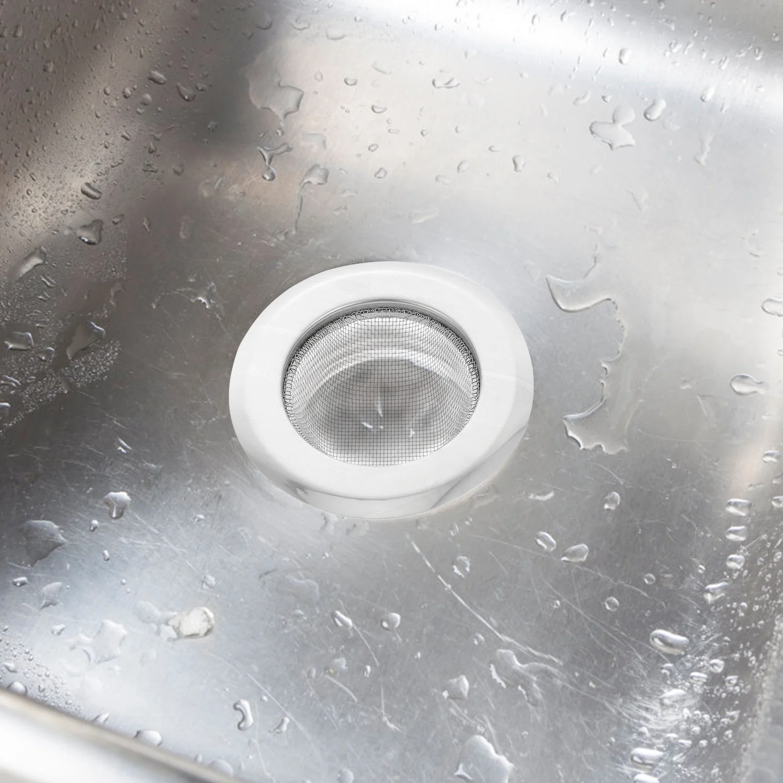 5Pcs Kitchen Drain Sink Strainer Stainless Steel Filter Mesh Garbage Stopper Reliable Household Dining Room Tool
5Pcs Kitchen Drain Sink Strainer Stainless Steel Filter Mesh Garbage Stopper Reliable Household Dining Room Tool