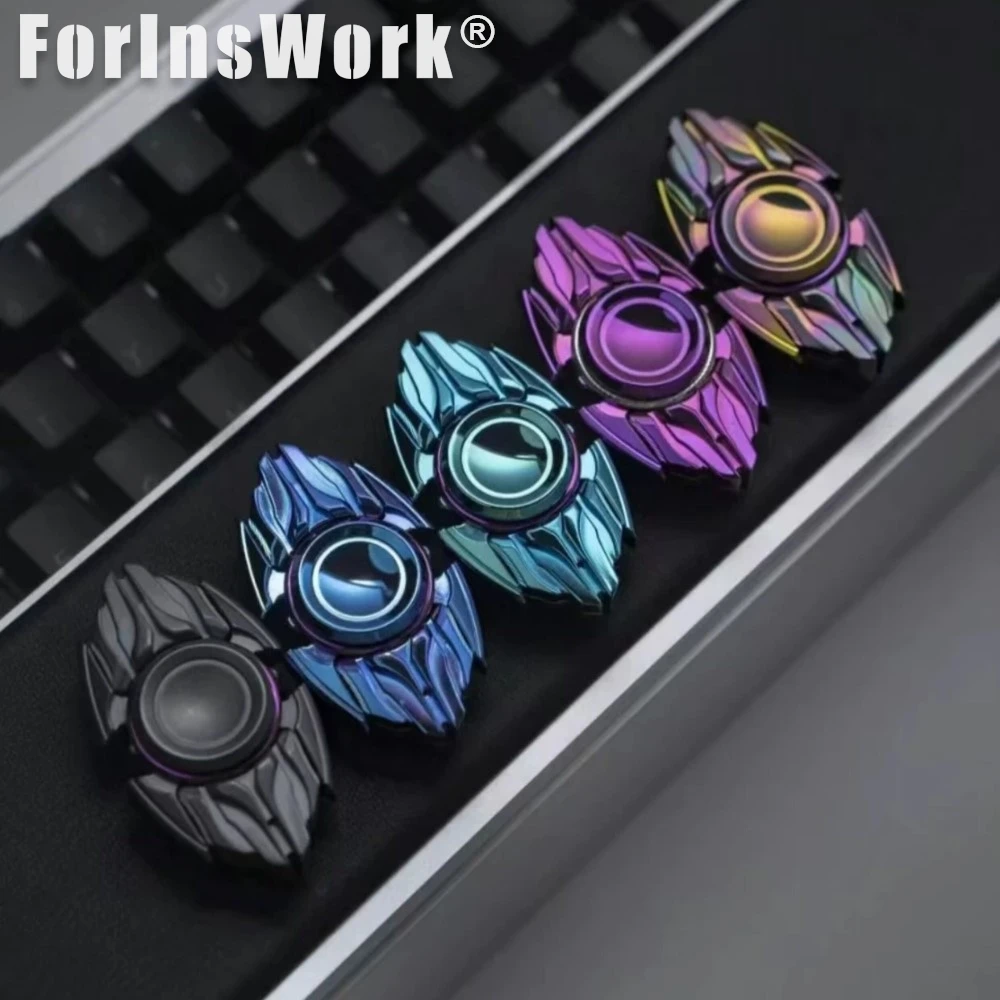 HOPE Studio Silent Dual-Blade Fingertip Spinner Trendy Stress Relief EDC Toy Anxiety Toy Spinning Toy
HOPE Studio Silent Dual-Blade Fingertip Spinner Trendy Stress Relief EDC Toy Anxiety Toy Spinning Toy