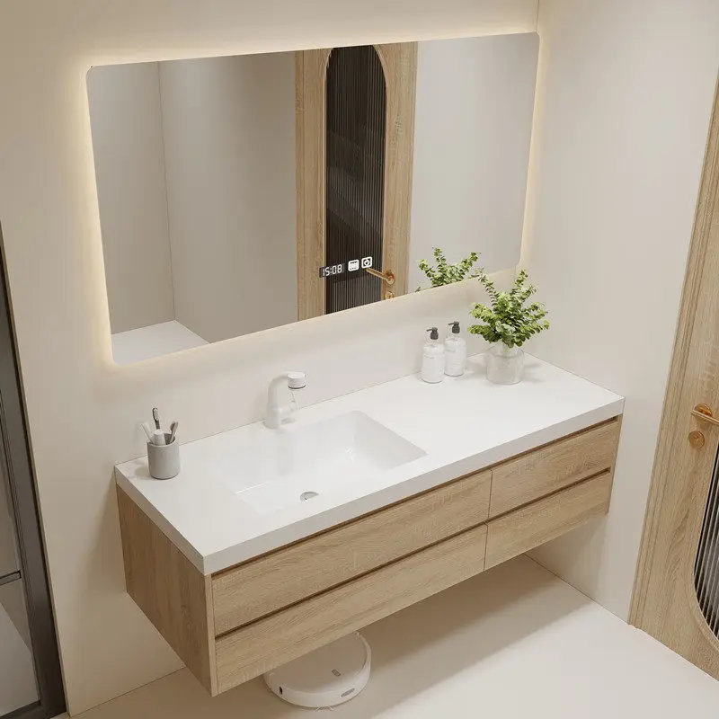 Тумба для ванной комнаты, бесшовная интегрированная раковина из каменной плиты, умывальник, тумба под унитаз
Тумба для ванной комнаты, бесшовная интегрированная раковина из каменной плиты, умывальник, тумба под унитаз