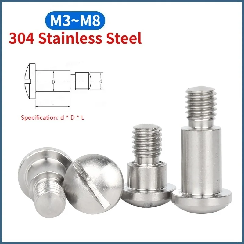 Beicai M3ToM8 SUS304 Stainless Steel Spherical Slotted Positioned Shaft Shoulder Step Screw Plug Limit Screw Bearing Bolt GB946
Beicai M3ToM8 SUS304 Stainless Steel Spherical Slotted Positioned Shaft Shoulder Step Screw Plug Limit Screw Bearing Bolt GB946