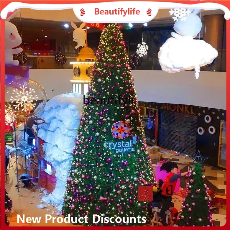 Christmas large Christmas tree package 4-6-10 meters high-end hotel shopping mall outdoor luminous decorative tree45
Christmas large Christmas tree package 4-6-10 meters high-end hotel shopping mall outdoor luminous decorative tree45