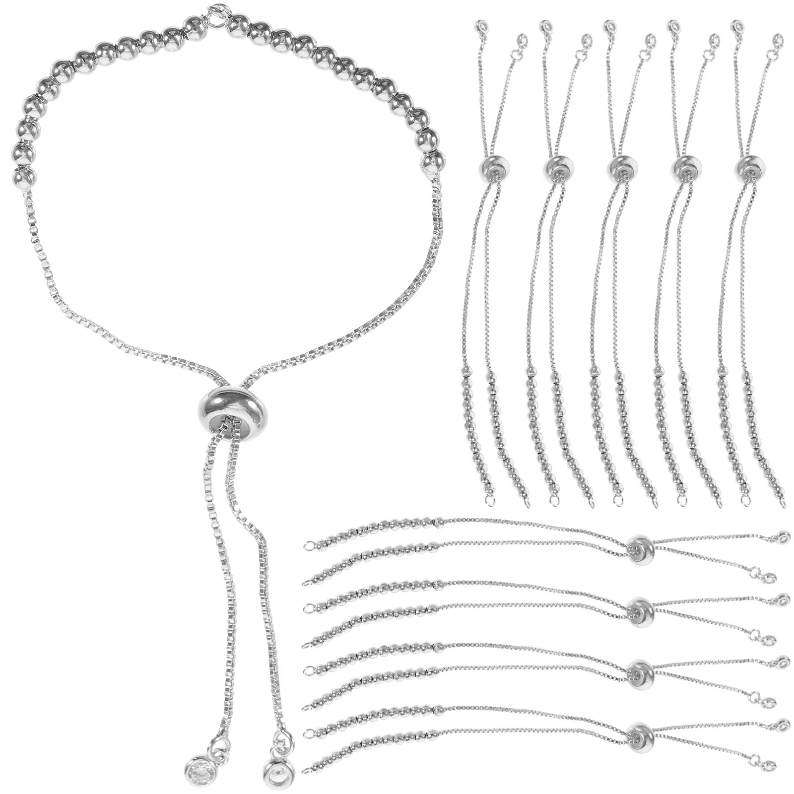 10Pcs Hand Chain Adjustable Simple Copper Minimalist Bracelet Decor for Women Party Daily Chic Wrist Jewelry
10Pcs Hand Chain Adjustable Simple Copper Minimalist Bracelet Decor for Women Party Daily Chic Wrist Jewelry