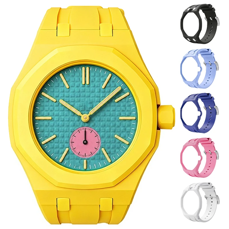 Luxury Bioceramic watch case Rubber Strap For SWATCH Royal Pop Pocket watch Changer to Wristwatch Integrated Modification Kit
Luxury Bioceramic watch case Rubber Strap For SWATCH Royal Pop Pocket watch Changer to Wristwatch Integrated Modification Kit