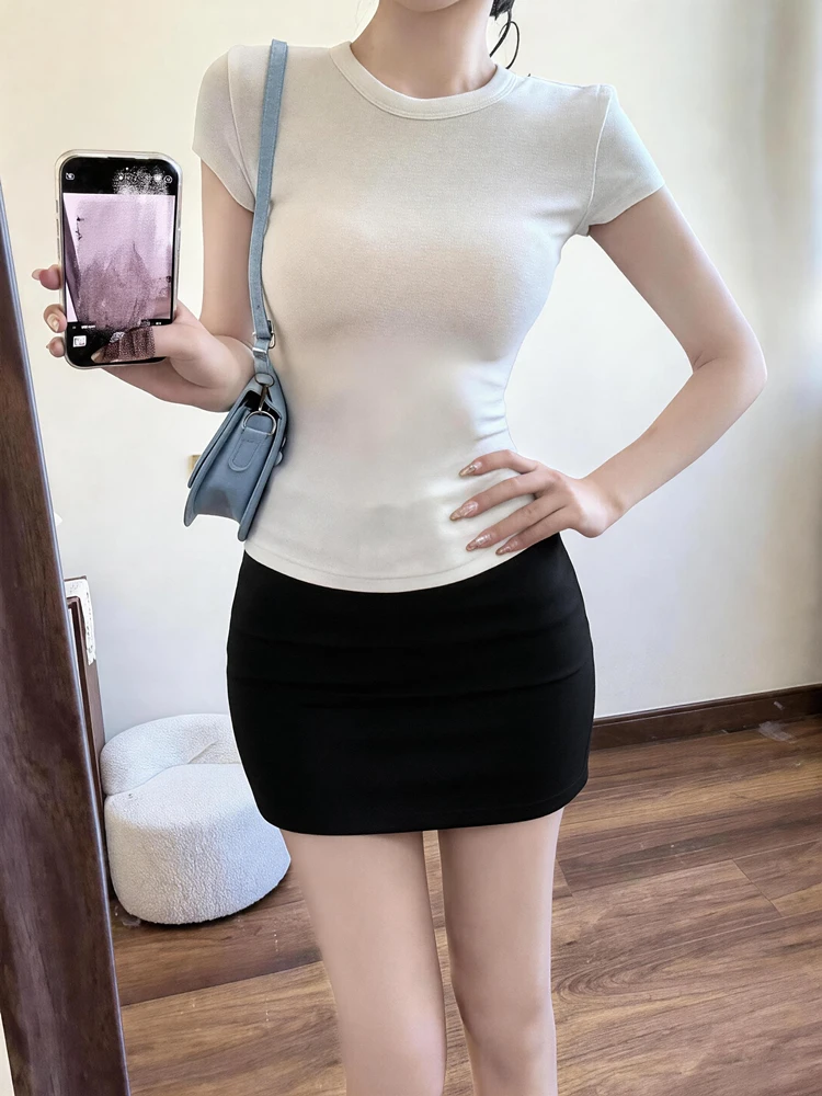 Sexy Black Skirt Korean Style High Waist Tight Fit Women's Summer New Pure Desire Body Shaping Short Skirt
Sexy Black Skirt Korean Style High Waist Tight Fit Women's Summer New Pure Desire Body Shaping Short Skirt