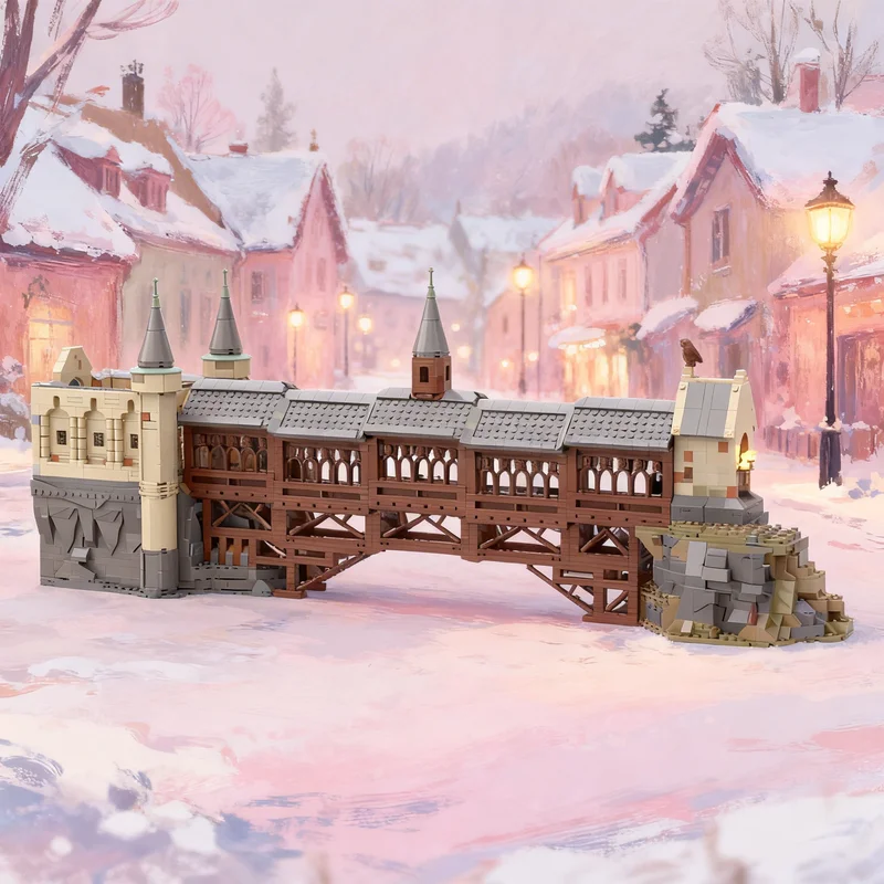 3858pcs MOC HP The Wooden Bridge Potter Model Building Blocks Construction Toy Assemble Christmas Gift Creative DIY Idea
3858pcs MOC HP The Wooden Bridge Potter Model Building Blocks Construction Toy Assemble Christmas Gift Creative DIY Idea