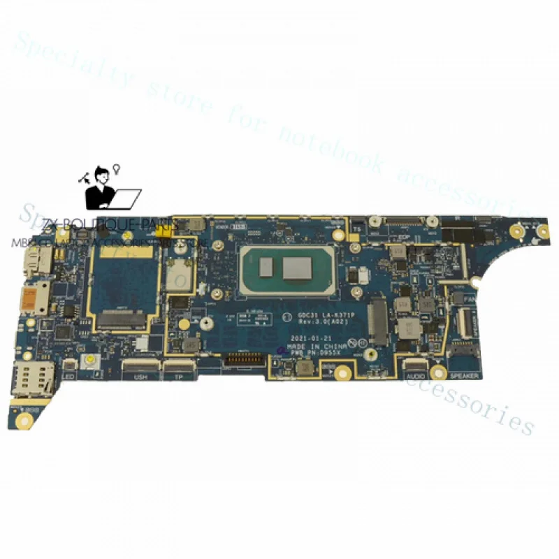 A++0PKK8F For Dell Latitude 7320 7420 7520 Motherboard LA-K371P i7-1185G7 32GB
A++0PKK8F For Dell Latitude 7320 7420 7520 Motherboard LA-K371P i7-1185G7 32GB