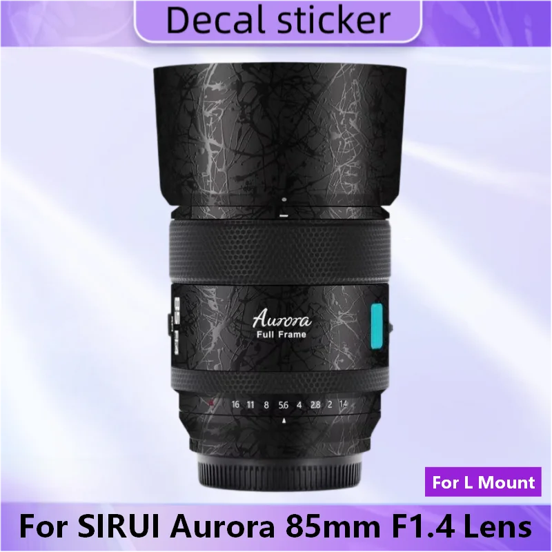 Защитная виниловая пленка-наклейка для объектива SIRUI Aurora 85mm F1.4 (для L-крепления)
Защитная виниловая пленка-наклейка для объектива SIRUI Aurora 85mm F1.4 (для L-крепления)