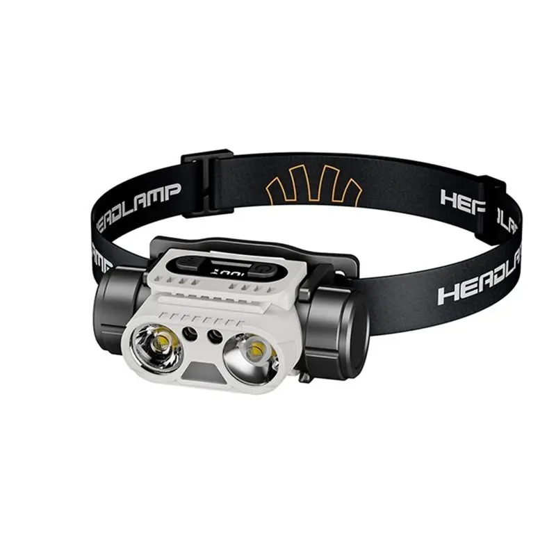 YLS-T400 Waterproof Rotating LED Rechargeable Headlamp Powerful For Outdoor, Camping, Fishing Head Flashlight Black White
YLS-T400 Waterproof Rotating LED Rechargeable Headlamp Powerful For Outdoor, Camping, Fishing Head Flashlight Black White
