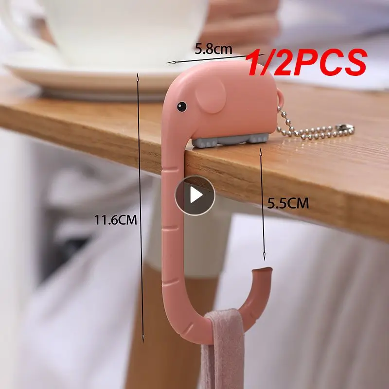 1/2PCS Cute Bag Hooks Nail-free For Hanging Decorative Table Purse Storage Hanger Hooks Key Rack Elephant Hook
1/2PCS Cute Bag Hooks Nail-free For Hanging Decorative Table Purse Storage Hanger Hooks Key Rack Elephant Hook