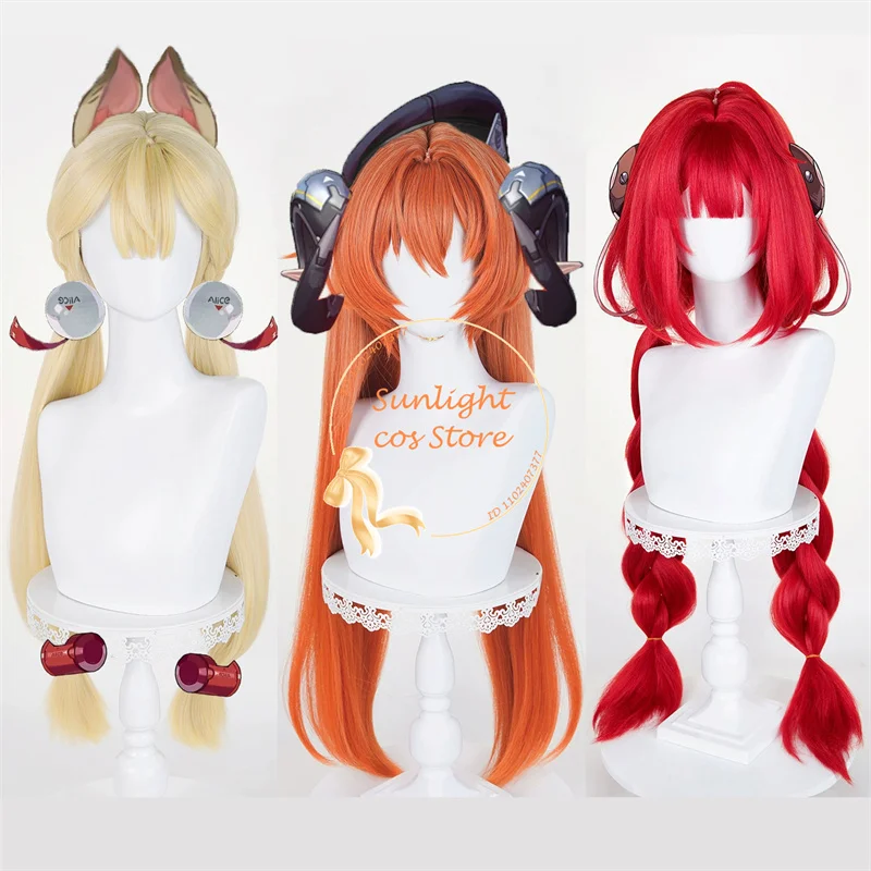 ZZZ Ukinami Yuzuha Alice Thymefield Orphie Cosplay Wig Heat Resistant Synthetic Hair For Women Halloween Costume Cos Anime Wig
ZZZ Ukinami Yuzuha Alice Thymefield Orphie Cosplay Wig Heat Resistant Synthetic Hair For Women Halloween Costume Cos Anime Wig