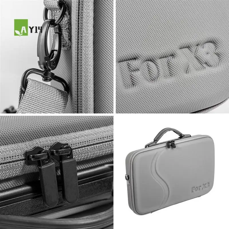 AY14 -Carrying Case For Insta 360 X3 Storage Bag Action Camera Handbag Box For Insta 360X3 Panoramic Camera Accessory Parts
AY14 -Carrying Case For Insta 360 X3 Storage Bag Action Camera Handbag Box For Insta 360X3 Panoramic Camera Accessory Parts
