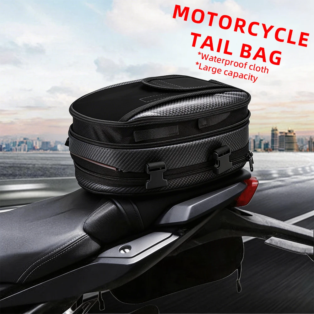 Motorcycle Tail Bag For KTM HONDA Kawasaki Waterproof Tail Travel Rider Luggage Rear Back Seat Bag Large Capacity Dirt Pit Bike
Motorcycle Tail Bag For KTM HONDA Kawasaki Waterproof Tail Travel Rider Luggage Rear Back Seat Bag Large Capacity Dirt Pit Bike
