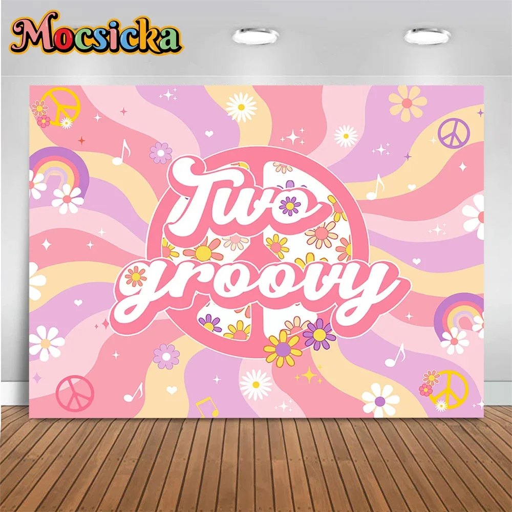 Groovy Girl Two Birthday Background Prop Pink Rainbow Wave Daisy Flower Glitter Decor Music Party Backdrop Baby Kid Photo Banner
Groovy Girl Two Birthday Background Prop Pink Rainbow Wave Daisy Flower Glitter Decor Music Party Backdrop Baby Kid Photo Banner