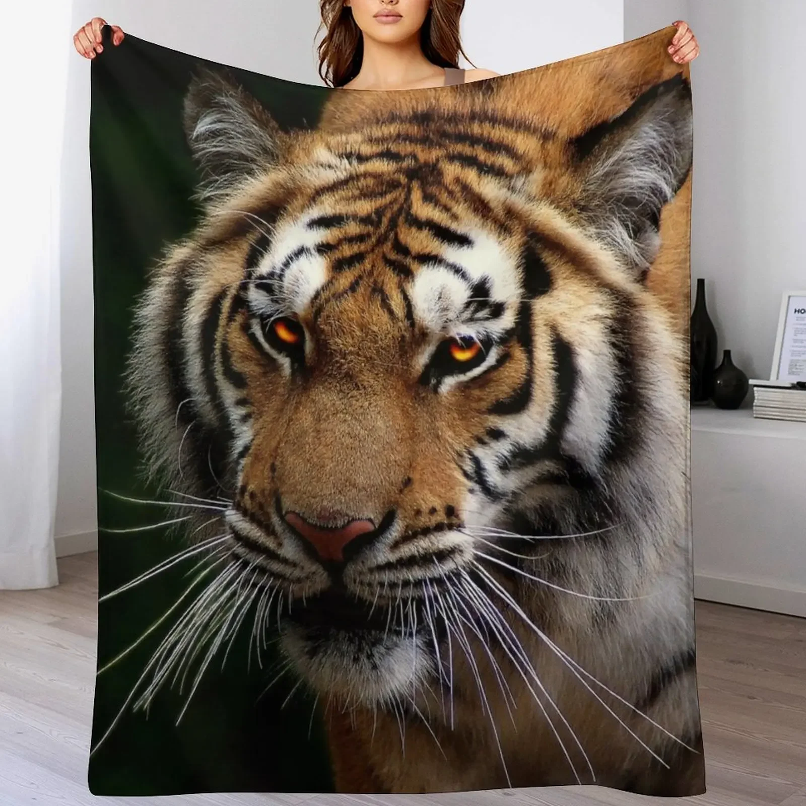 Tiger Throw Blanket Warm Accent Blanket for Living Room Decoration
Tiger Throw Blanket Warm Accent Blanket for Living Room Decoration