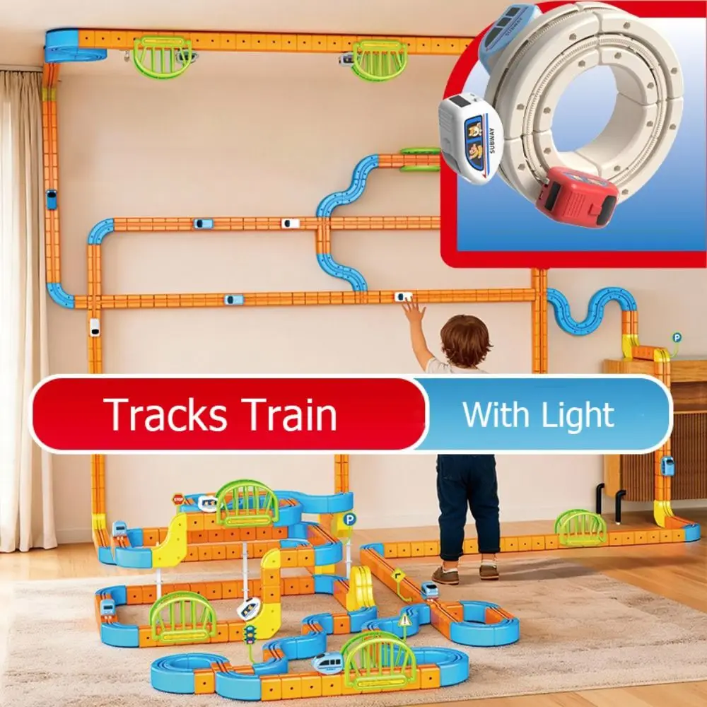 Interesting Plastic Buckle Tracks Train Smooth Steady Driving Intelligent Railway Track With Light Train Diecast
Interesting Plastic Buckle Tracks Train Smooth Steady Driving Intelligent Railway Track With Light Train Diecast