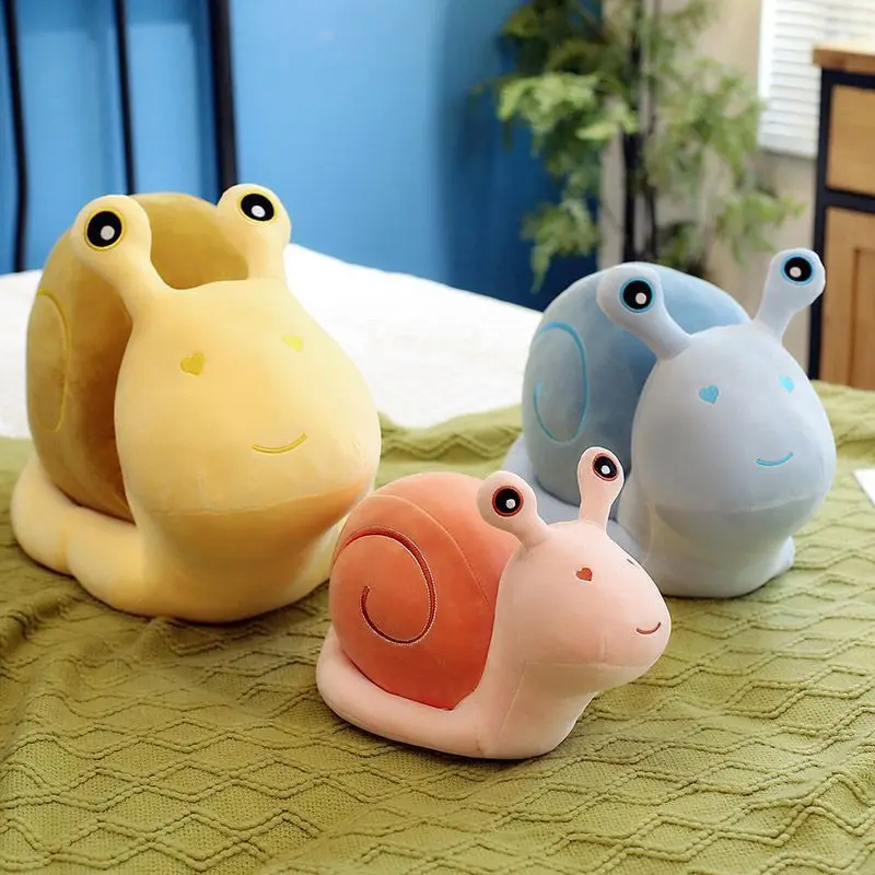 Cute Snail Plush Toy Squishy Stuffed Animal Pillow Kawaii Snail Plushie for Kids Home Sofa Cushion Colorful Snail Plush Gift
Cute Snail Plush Toy Squishy Stuffed Animal Pillow Kawaii Snail Plushie for Kids Home Sofa Cushion Colorful Snail Plush Gift