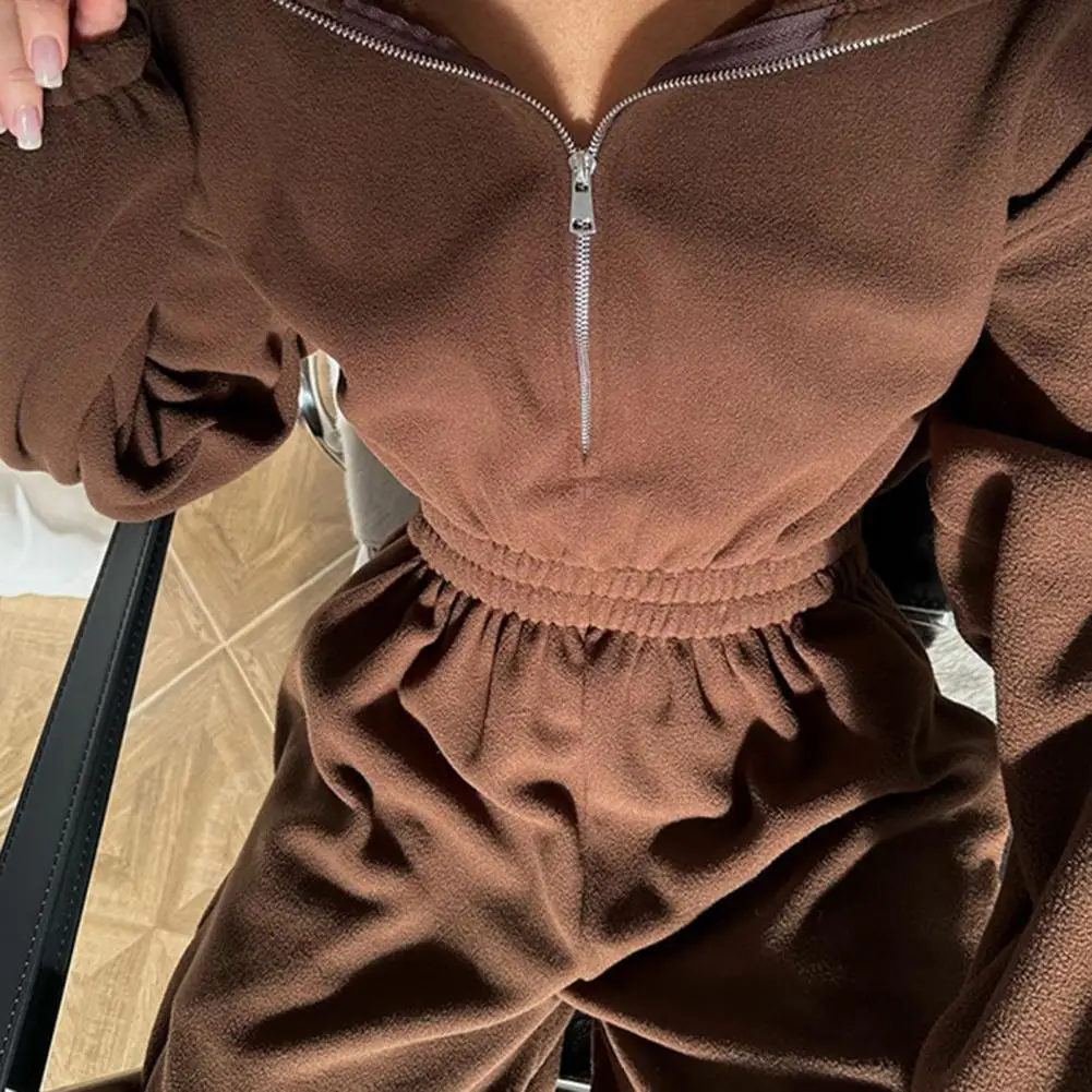 Faionable Long Sve Onesie Pantsuit for Women Casual f Open Front Elastic Waist Two Piece Set Spring Autumn Wear
Faionable Long Sve Onesie Pantsuit for Women Casual f Open Front Elastic Waist Two Piece Set Spring Autumn Wear