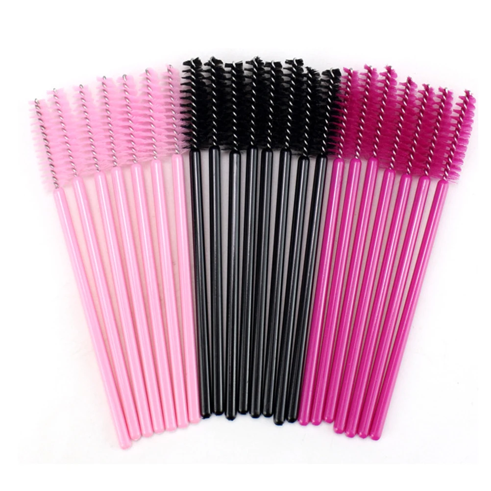 50pcs Eyelash Mascara Brushes Disposable Applicator Brush Kits For Clump-Free Lashes Rosy Bending Design Salon Home Use
50pcs Eyelash Mascara Brushes Disposable Applicator Brush Kits For Clump-Free Lashes Rosy Bending Design Salon Home Use
