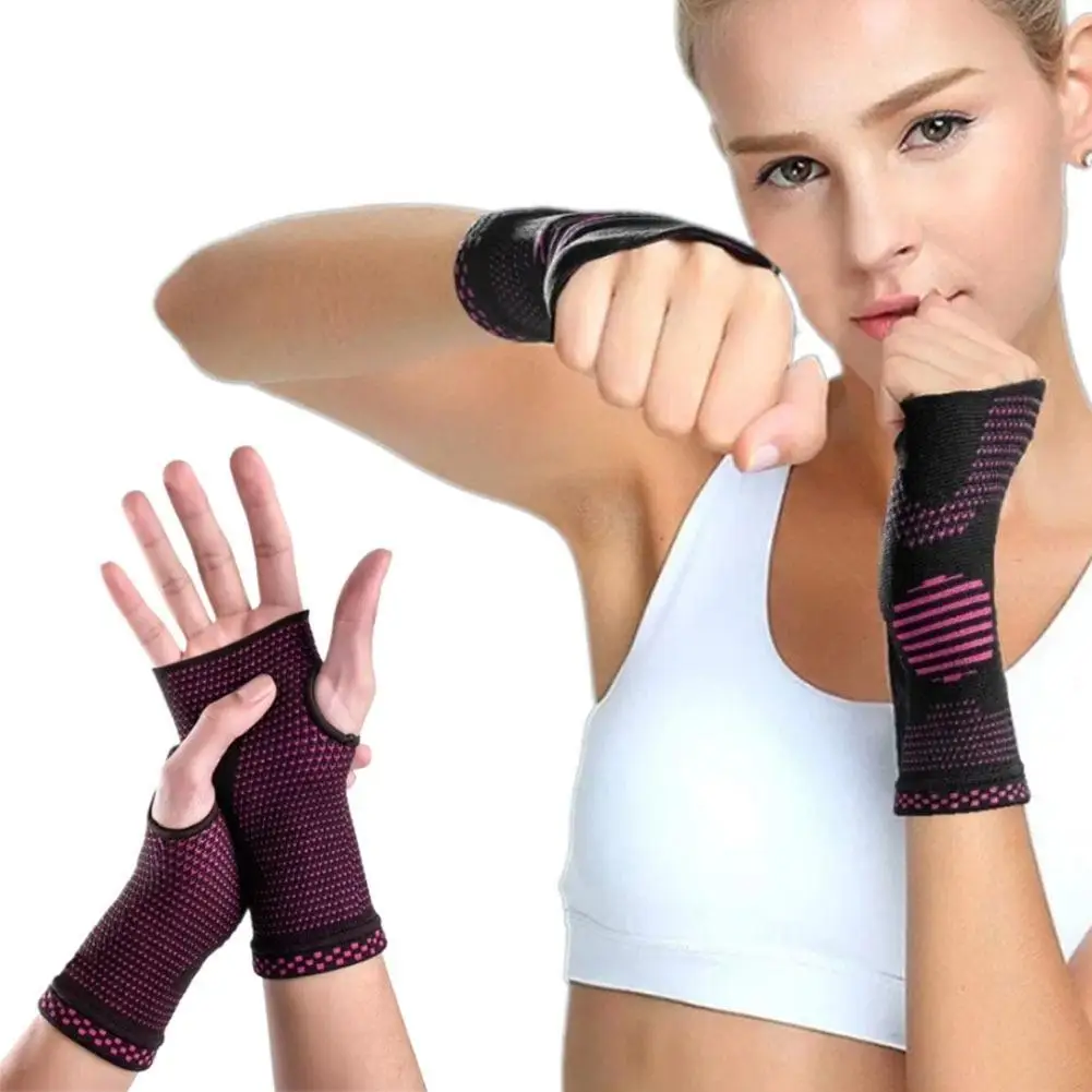 NEW 1/2PCS Wristband Sports Compression Wrist Guard Arthritis Brace Sleeve Support Elastic Palm Hand Glove for Men Women
NEW 1/2PCS Wristband Sports Compression Wrist Guard Arthritis Brace Sleeve Support Elastic Palm Hand Glove for Men Women