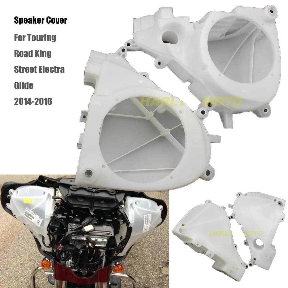 ABS Plastic Inner Fairing Speakers Cover For Touring Road King Street Electra Glide 2014-2016 15 New
ABS Plastic Inner Fairing Speakers Cover For Touring Road King Street Electra Glide 2014-2016 15 New