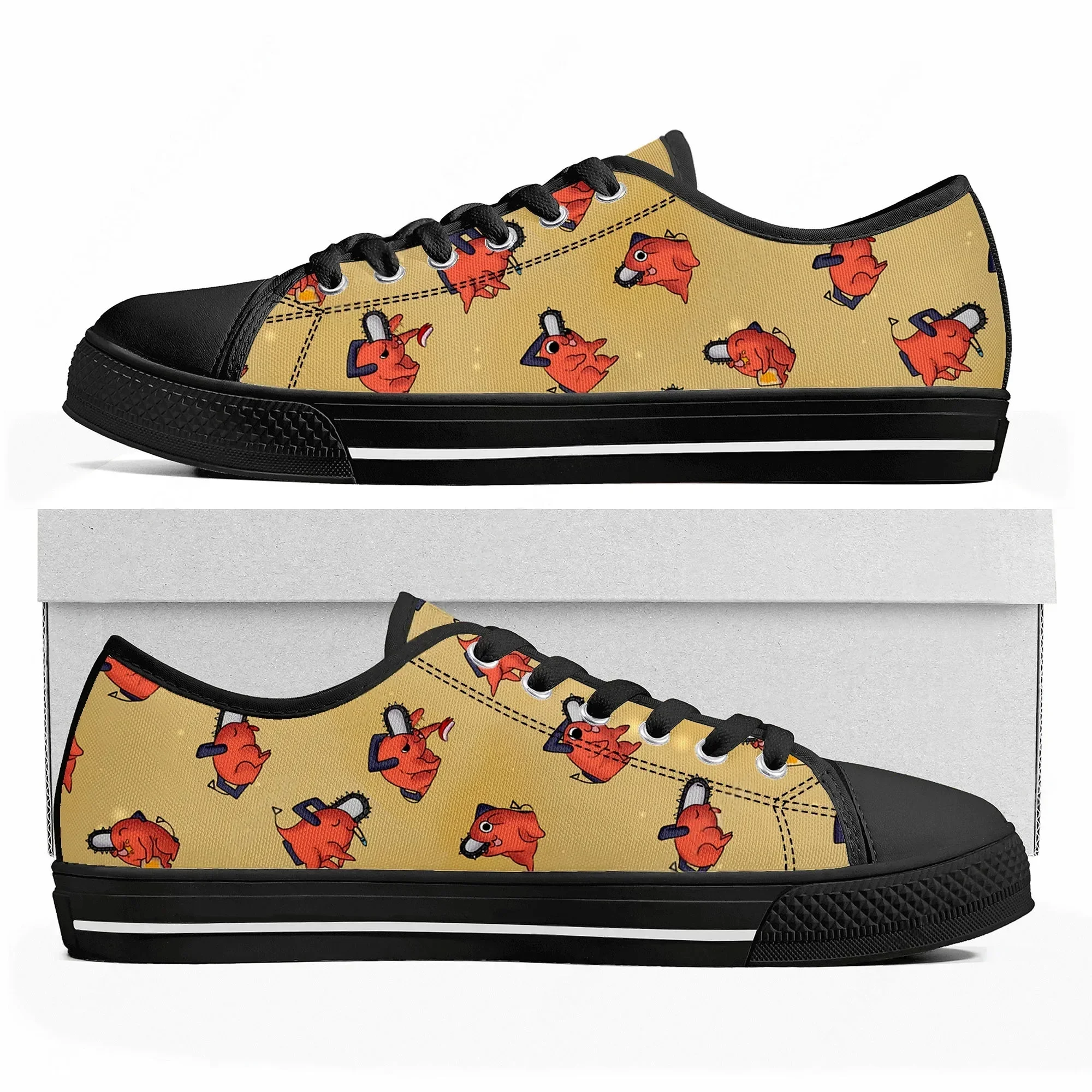 C-Chainsaw Man Low Top Shoes Men Women Teenager Sneakers Canvas High Quality Sneaker Casual Customized Couple Shoe Black Sole
C-Chainsaw Man Low Top Shoes Men Women Teenager Sneakers Canvas High Quality Sneaker Casual Customized Couple Shoe Black Sole