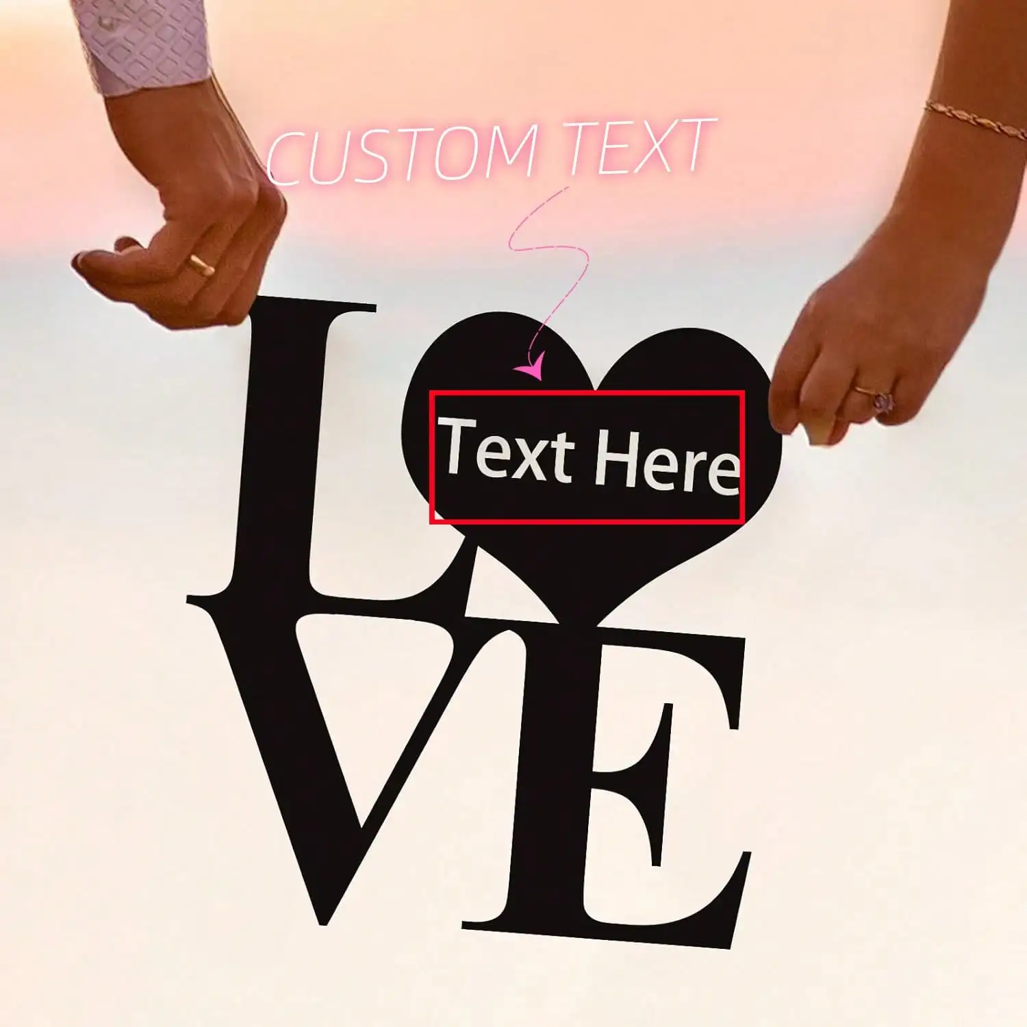 Personalized Metal Sign Custom Family Name Plate Outdoor Art Wedding Couple Gift
Personalized Metal Sign Custom Family Name Plate Outdoor Art Wedding Couple Gift