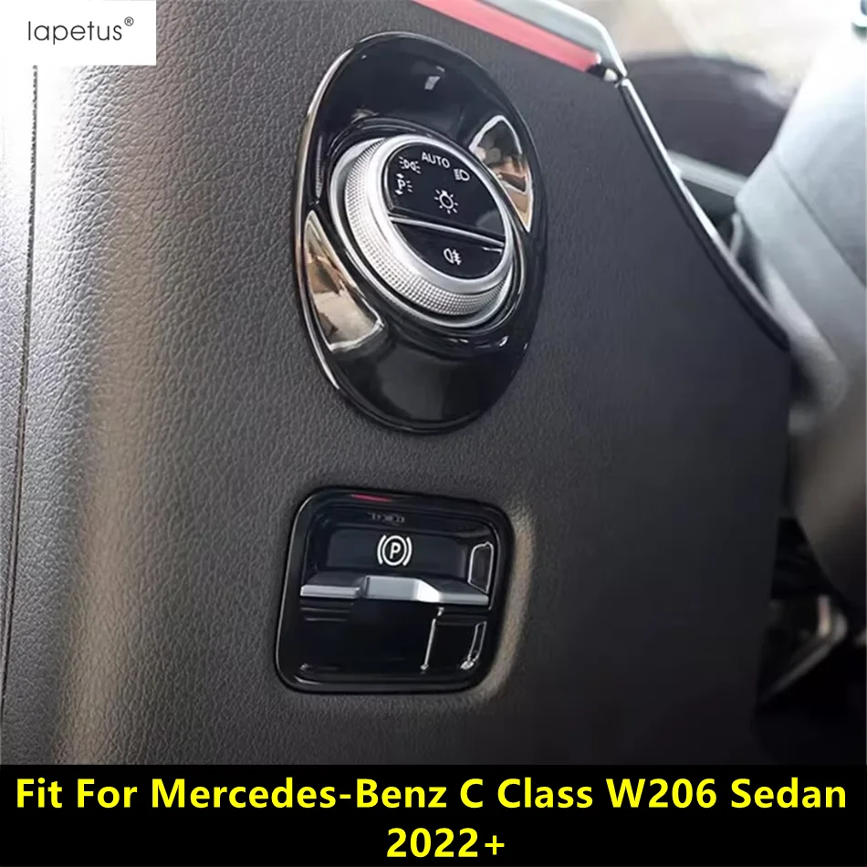 Dashboard AC Air Vent / Headlamp Light Hand Brake Button Cover Trim Accessories For Mercedes-Benz C Class W206 Sedan 2022 - 2025
Dashboard AC Air Vent / Headlamp Light Hand Brake Button Cover Trim Accessories For Mercedes-Benz C Class W206 Sedan 2022 - 2025