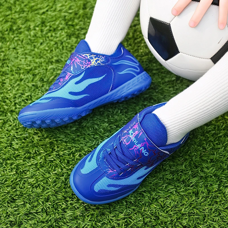 Brand Fashion Pink Children's Football Sneakers Size 29-39 Professional Soccer Turf Shoes Kids Breathable Futsal Training Shoes
Brand Fashion Pink Children's Football Sneakers Size 29-39 Professional Soccer Turf Shoes Kids Breathable Futsal Training Shoes