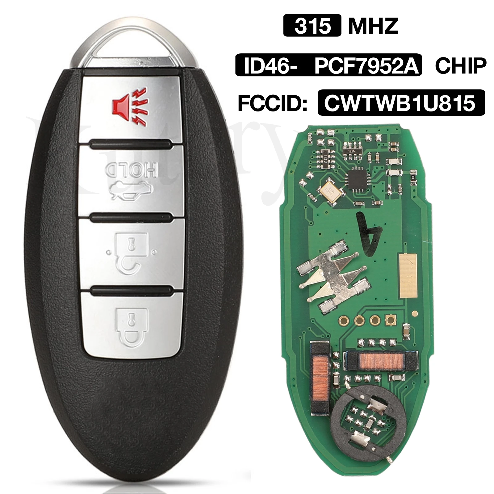 jingyuqin 4BTN ID46 PCF7952A Chip 315MHZ CWTWB1U815 Remote Control Car Key For Nissan Cube Juke Versa Note Sentra Versa Sunny
jingyuqin 4BTN ID46 PCF7952A Chip 315MHZ CWTWB1U815 Remote Control Car Key For Nissan Cube Juke Versa Note Sentra Versa Sunny