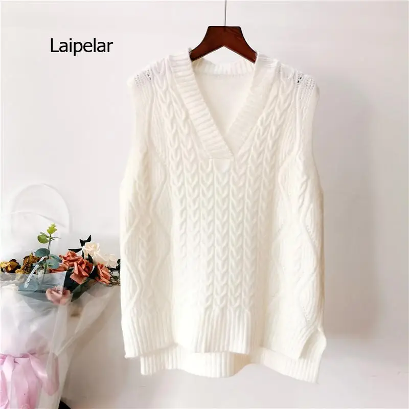 Spring new women's vest short trend knitted sweater waistcoat vest Korean style outer wear vest
Spring new women's vest short trend knitted sweater waistcoat vest Korean style outer wear vest