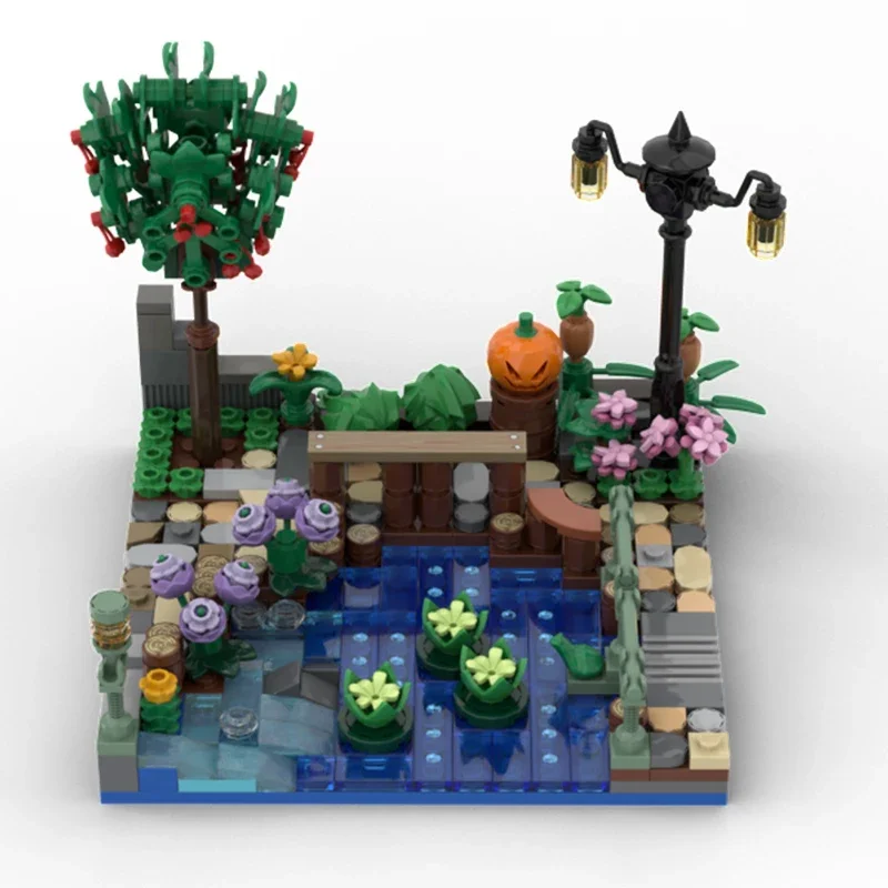 384pcs MOC Little Garden 2 Modular Buildings Building Blocks Christmas Gift Collector Display DIY Designed for Decorative Use
384pcs MOC Little Garden 2 Modular Buildings Building Blocks Christmas Gift Collector Display DIY Designed for Decorative Use