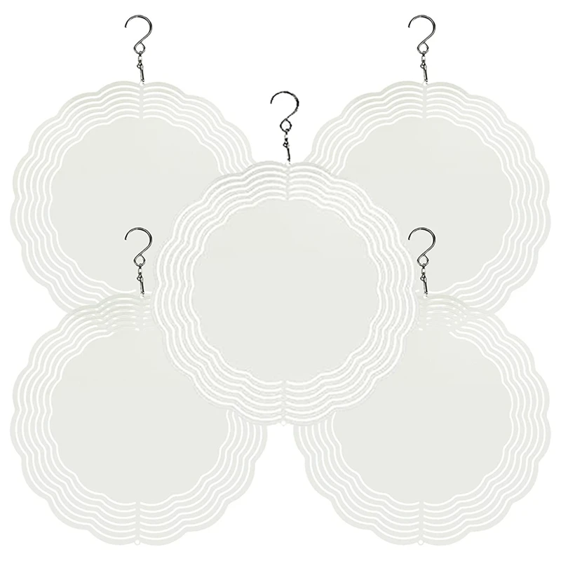 5Pack Sublimation Wind Spinner Blanks 8Inch Wind Spinners White For Yard And Garden Indoor Outdoor Front Door Decoration
5Pack Sublimation Wind Spinner Blanks 8Inch Wind Spinners White For Yard And Garden Indoor Outdoor Front Door Decoration