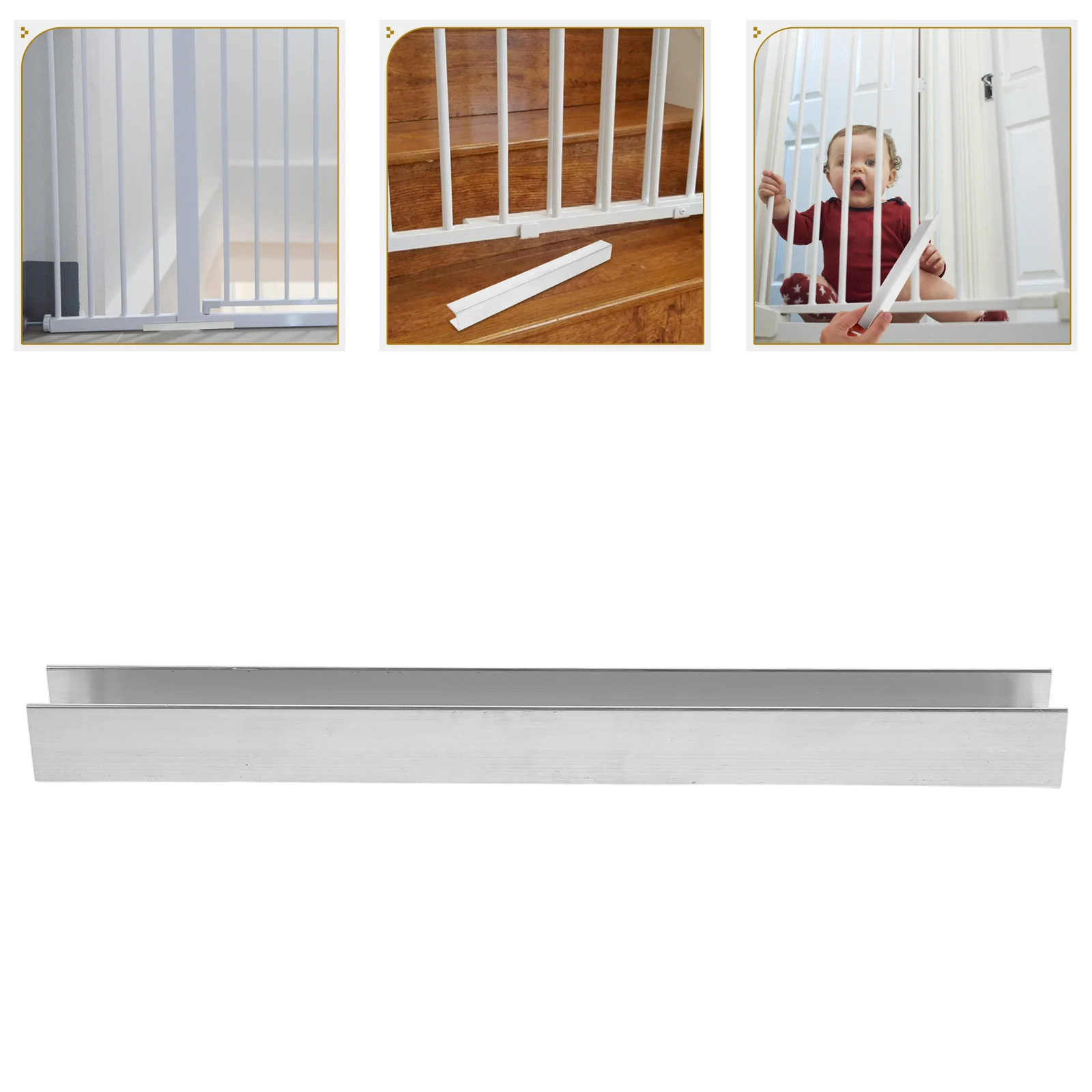 Door Guardrail Fence Reinforcement Grooves Safety Gate Pet Support Feet Stainless Steel Baby Hardware Child Accessories U Shaped
Door Guardrail Fence Reinforcement Grooves Safety Gate Pet Support Feet Stainless Steel Baby Hardware Child Accessories U Shaped
