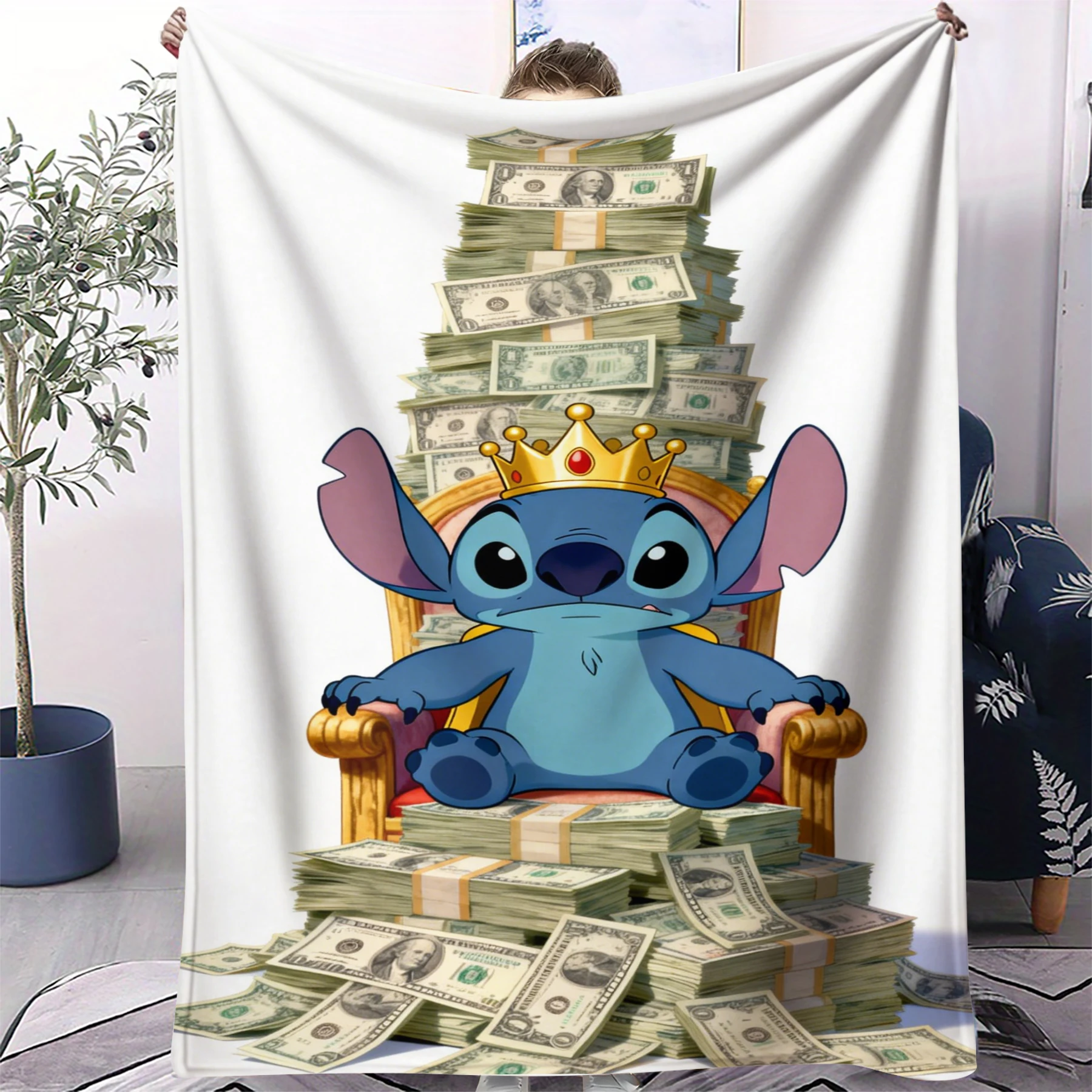 Dream in Softness with Stitch! Our cozy throw combines cuddly warmth with skin-friendly fabric, making it the perfect Gifts
Dream in Softness with Stitch! Our cozy throw combines cuddly warmth with skin-friendly fabric, making it the perfect Gifts