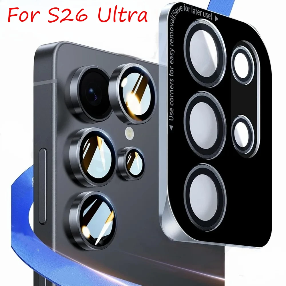 For Samsung Galaxy S25 Ultra S24 Plus S26 Ultra Camera Lens Protector Tempered Glass Camera Cover Screen Protector Metal Scratch
For Samsung Galaxy S25 Ultra S24 Plus S26 Ultra Camera Lens Protector Tempered Glass Camera Cover Screen Protector Metal Scratch
