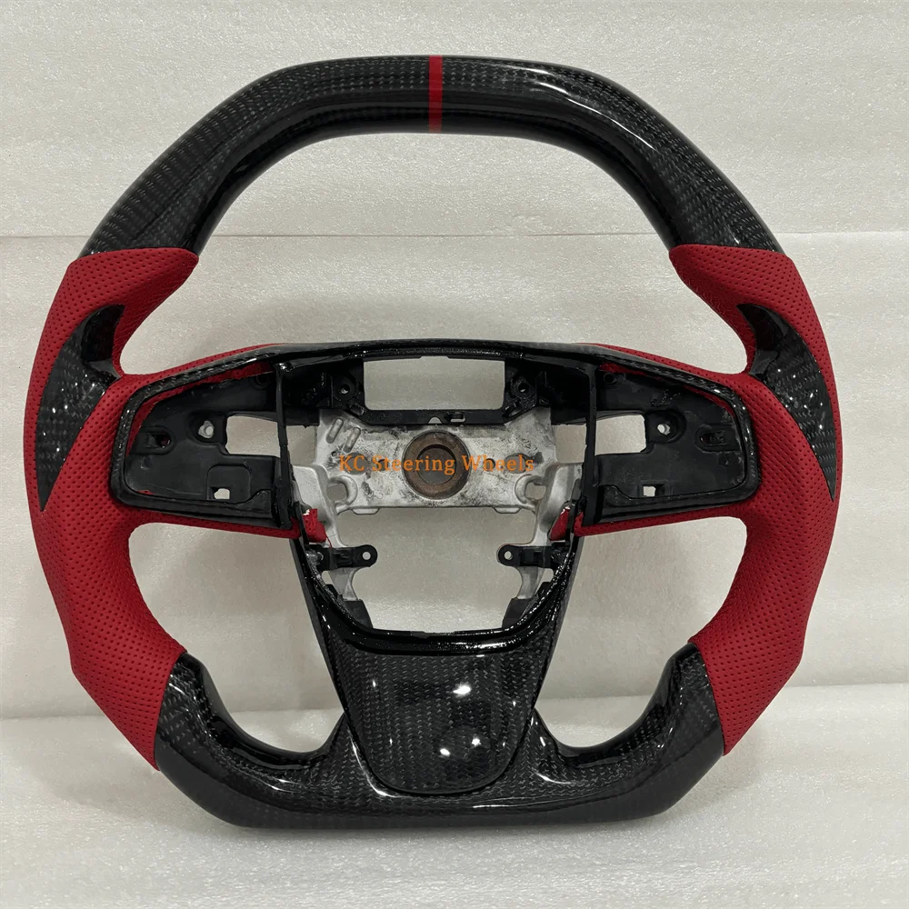 Customized 2016 2017 2018 2019 2020 2021 HONDA CIVIC TYPE-R FK8 Carbon Fiber Steering Wheel
Customized 2016 2017 2018 2019 2020 2021 HONDA CIVIC TYPE-R FK8 Carbon Fiber Steering Wheel
