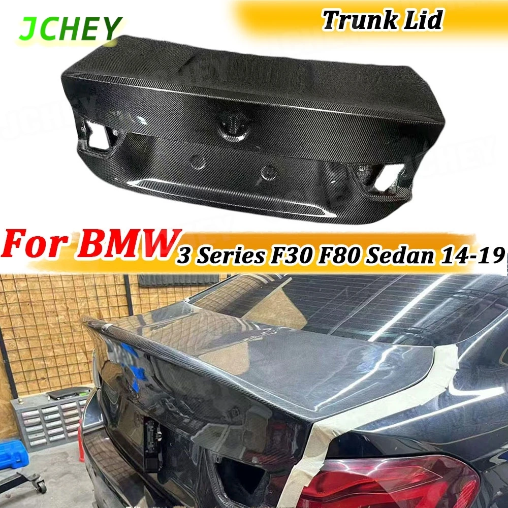 JCHEY Carbon Fiber Rear Bumper Guard Lid for BMW 3 Series F30 F80 Sedan 2014-2019 FRP Tail Gate Trunk Lid Cover Decklid Panel
JCHEY Carbon Fiber Rear Bumper Guard Lid for BMW 3 Series F30 F80 Sedan 2014-2019 FRP Tail Gate Trunk Lid Cover Decklid Panel