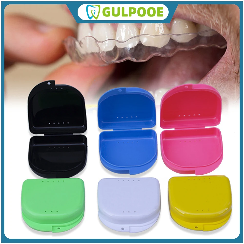 GULPOOE Dental Orthodontic Box Denture Tray Teeth Retainer Storage Box Braces Retainer Case Vent Holes Teeth Retainer Box
GULPOOE Dental Orthodontic Box Denture Tray Teeth Retainer Storage Box Braces Retainer Case Vent Holes Teeth Retainer Box