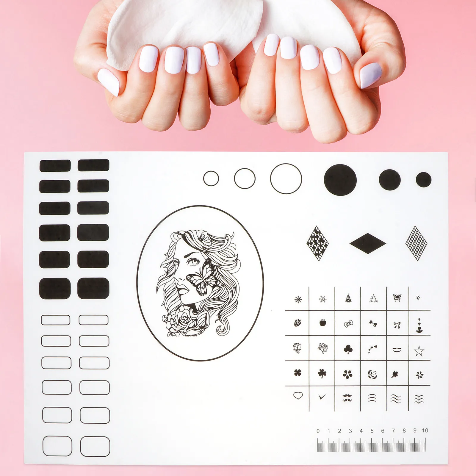 Nail Practice Pad Manicure Eyelash Silicone Acrylic Nail Art Mat Beads Acrylic Sizes Skills Training Gift Tool
Nail Practice Pad Manicure Eyelash Silicone Acrylic Nail Art Mat Beads Acrylic Sizes Skills Training Gift Tool