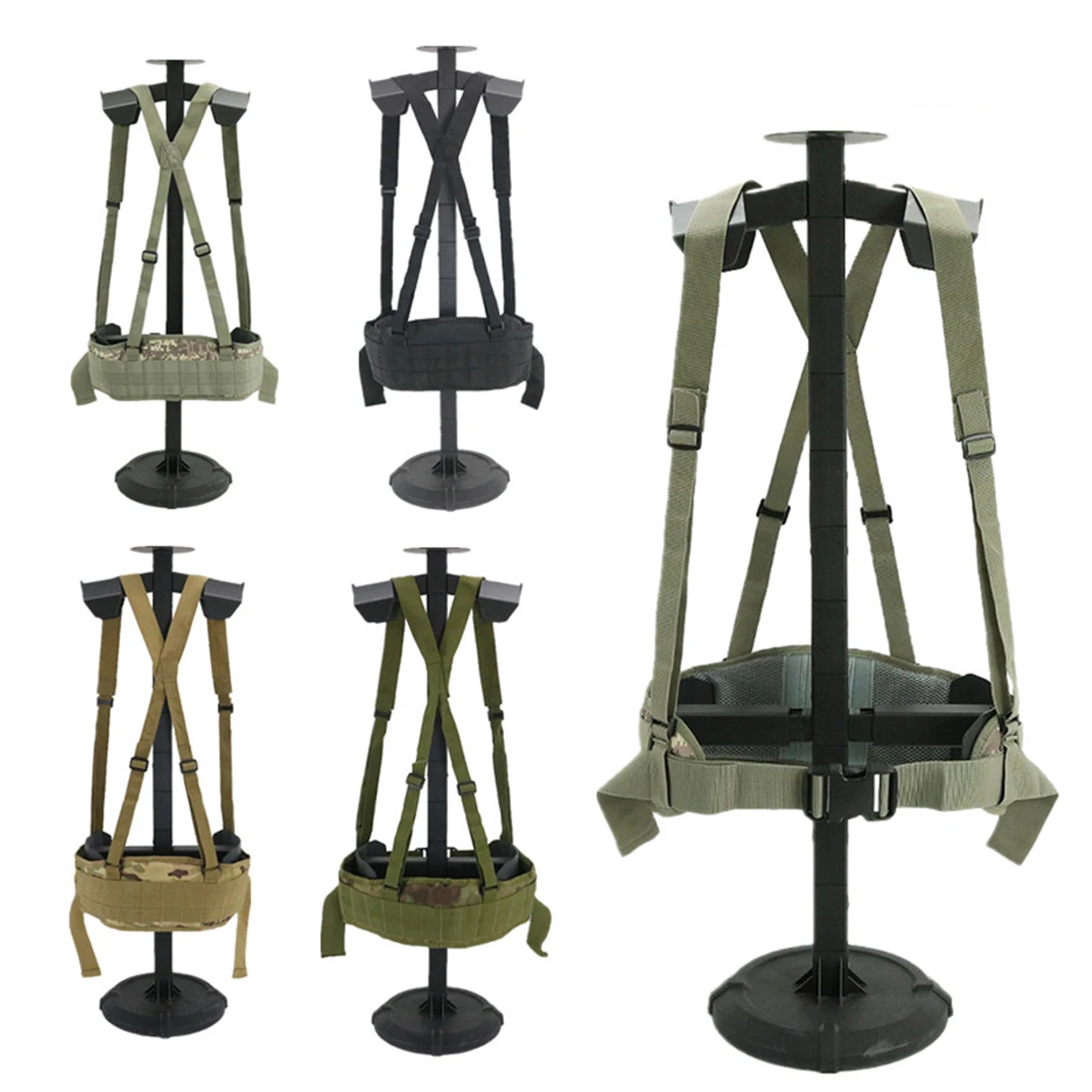 Outdoor Adjustable Equipage Suspender X Type Tactical Braces New Suspenders Men Hunting Duty Belt Harness Combat Readiness Strap
Outdoor Adjustable Equipage Suspender X Type Tactical Braces New Suspenders Men Hunting Duty Belt Harness Combat Readiness Strap