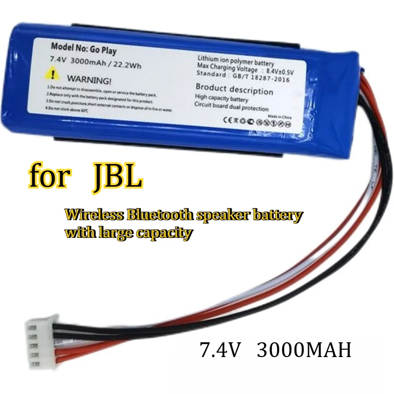3000mAh Suitable for JBL for Harman Kardon Wireless Bluetooth Speaker Battery Large Capacity Long Range Rechargeable Battery
3000mAh Suitable for JBL for Harman Kardon Wireless Bluetooth Speaker Battery Large Capacity Long Range Rechargeable Battery