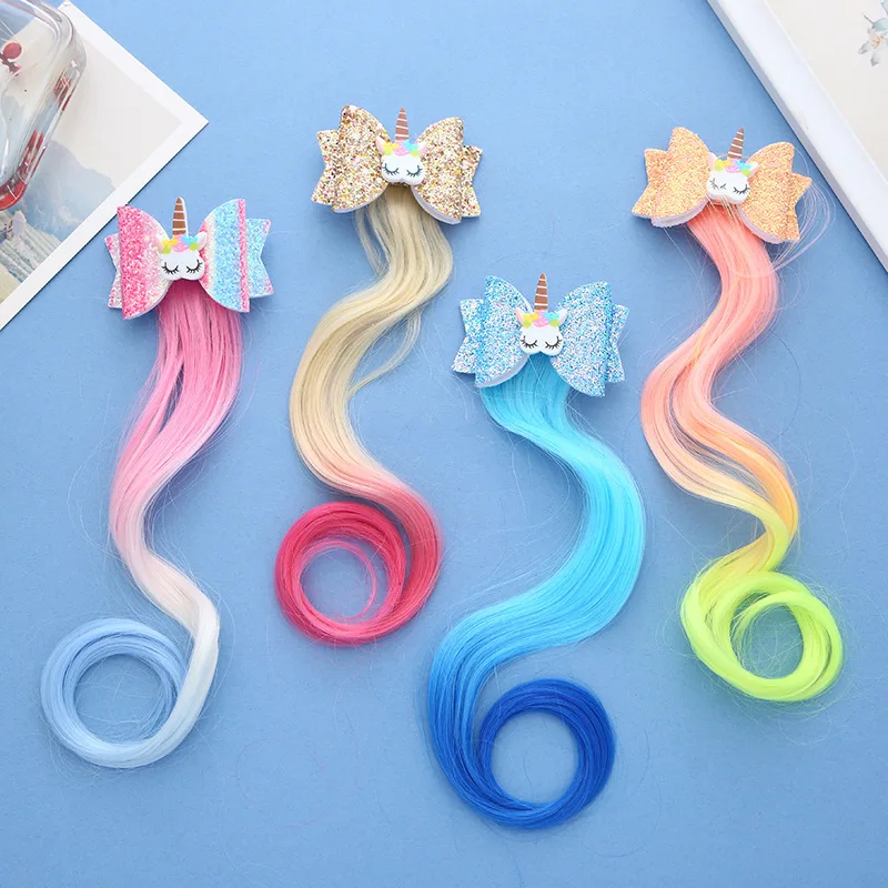 1PC Princess Cute Gradient Curly Hair Bow Wig Girls Hairpins Children Headwear Hairgrip Hair Clips Barrettes Hair Accessories
1PC Princess Cute Gradient Curly Hair Bow Wig Girls Hairpins Children Headwear Hairgrip Hair Clips Barrettes Hair Accessories