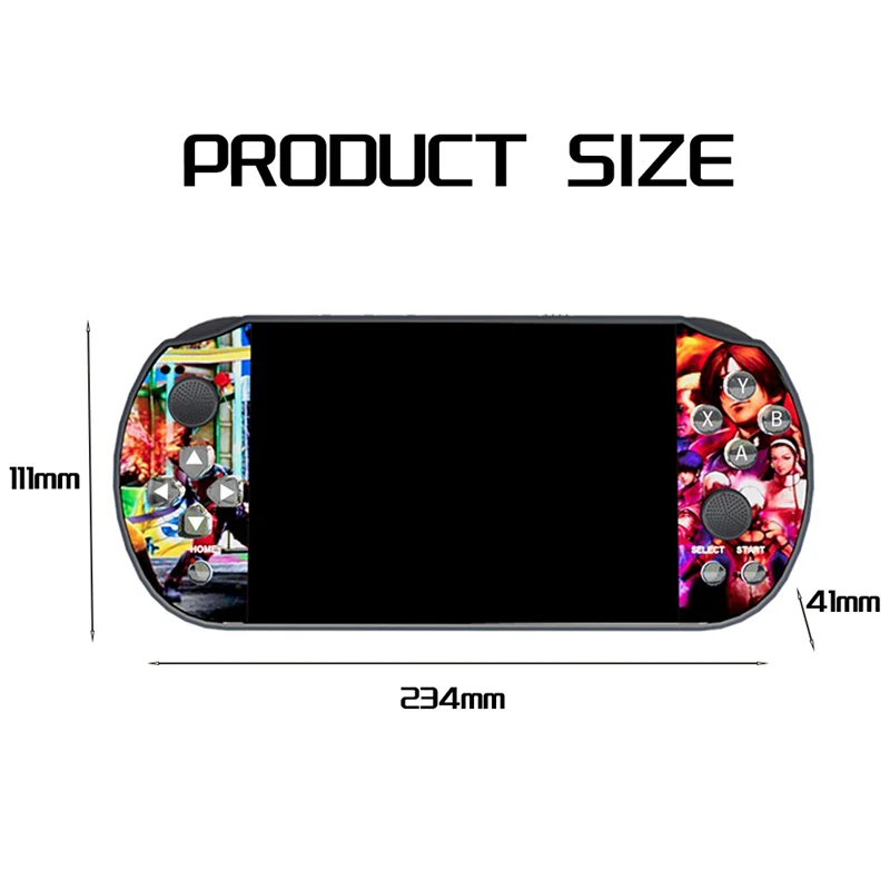 Портативная игровая консоль A43M в стиле ретро, предварительно загруженная 10000+ 4,3-дюймовая HD классическая ретро-видеоигра для детей и взрослых, прочные подарки на день рождения
Портативная игровая консоль A43M в стиле ретро, предварительно загруженная 10000+ 4,3-дюймовая HD классическая ретро-видеоигра для детей и взрослых, прочные подарки на день рождения