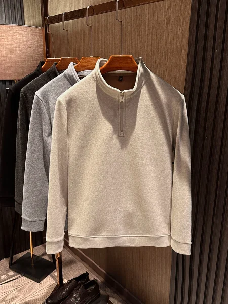 High-End Men's Fce Lined Thiened High Collar Sweatirt Stand Collar Base Layer Winter Door Tube Ne Busin Gentleman...
High-End Men's Fce Lined Thiened High Collar Sweatirt Stand Collar Base Layer Winter Door Tube Ne Busin Gentleman...