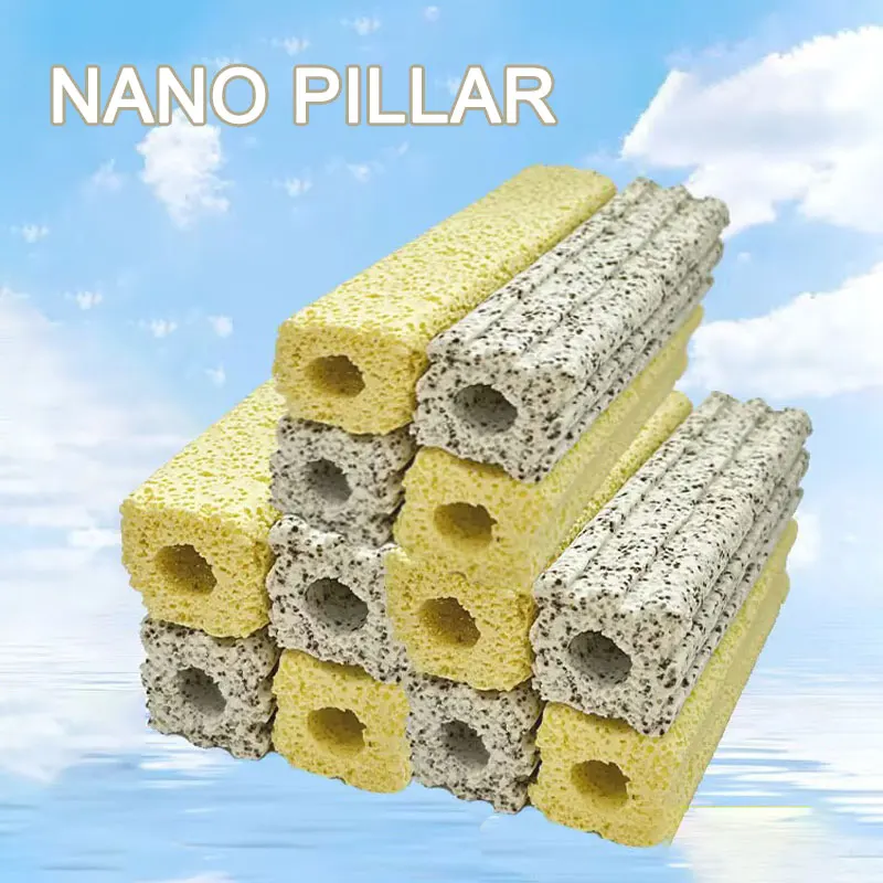 NANO PILLAR, Aquarium Filter Media, Nano Bacteria House Fish Tank Filter, Ceramic Fish Tank Bio Media For Sump Tank
NANO PILLAR, Aquarium Filter Media, Nano Bacteria House Fish Tank Filter, Ceramic Fish Tank Bio Media For Sump Tank
