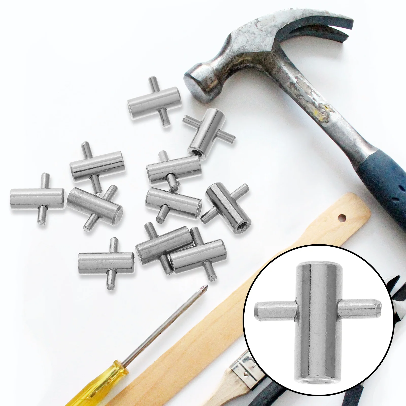 10Pcs Music Box Winder Keys Easy Use Replacement Handles for Wind-Up Jewelry Boxes DIY Rotary Music Box
10Pcs Music Box Winder Keys Easy Use Replacement Handles for Wind-Up Jewelry Boxes DIY Rotary Music Box