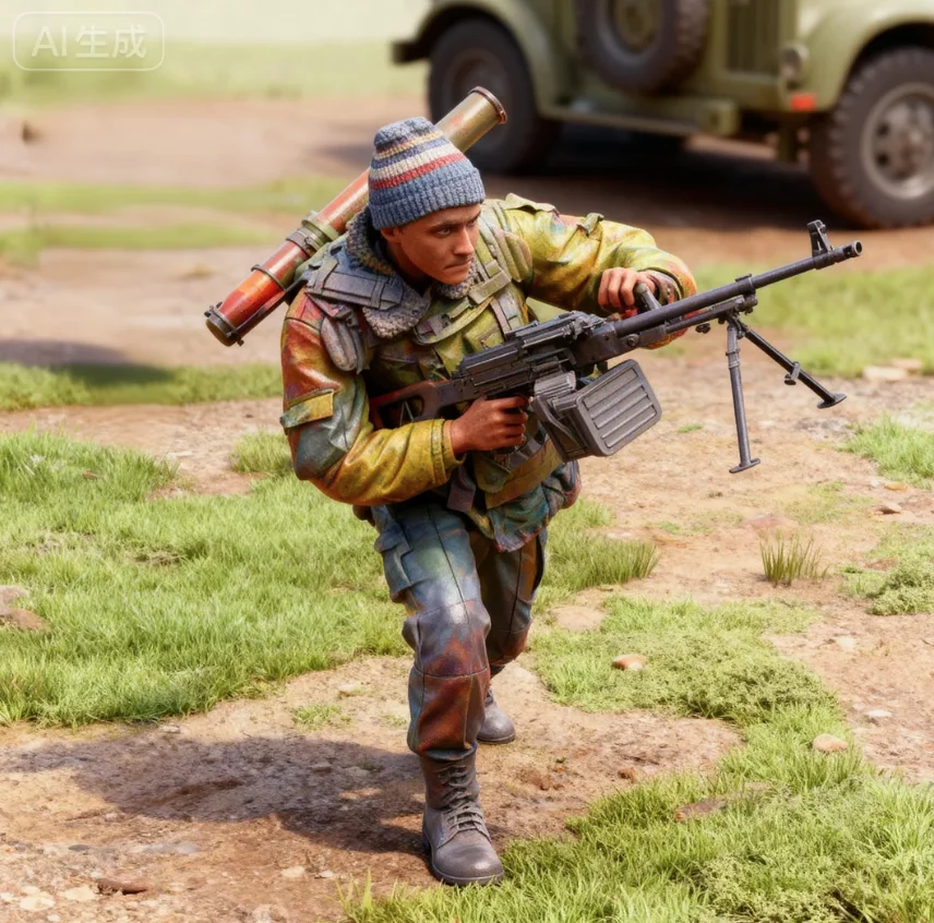 1/35 наборы моделей из смолы, фигурка самособранная и бесцветная (1 солдат) A-2190
1/35 наборы моделей из смолы, фигурка самособранная и бесцветная (1 солдат) A-2190