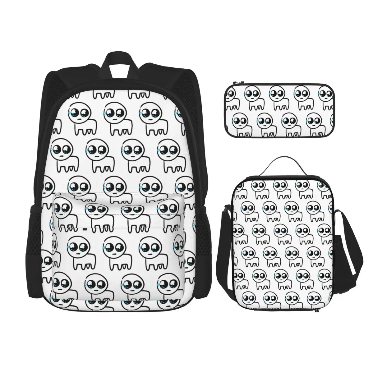 TBH Autism Creature Meme Yippee Backpacks Kids Bookbag School Bags Rucksack Lunch Bag Pen Bag Three-Piece Set
TBH Autism Creature Meme Yippee Backpacks Kids Bookbag School Bags Rucksack Lunch Bag Pen Bag Three-Piece Set