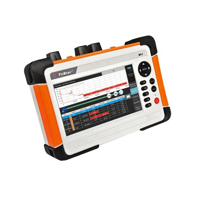 For TriBrer AOR502A SM Optical Time Domain Reflectometer OTDR APL-2 Plus 40/38dB 1310/1550nm FTTH Tester Fiber Optic Equipment
For TriBrer AOR502A SM Optical Time Domain Reflectometer OTDR APL-2 Plus 40/38dB 1310/1550nm FTTH Tester Fiber Optic Equipment